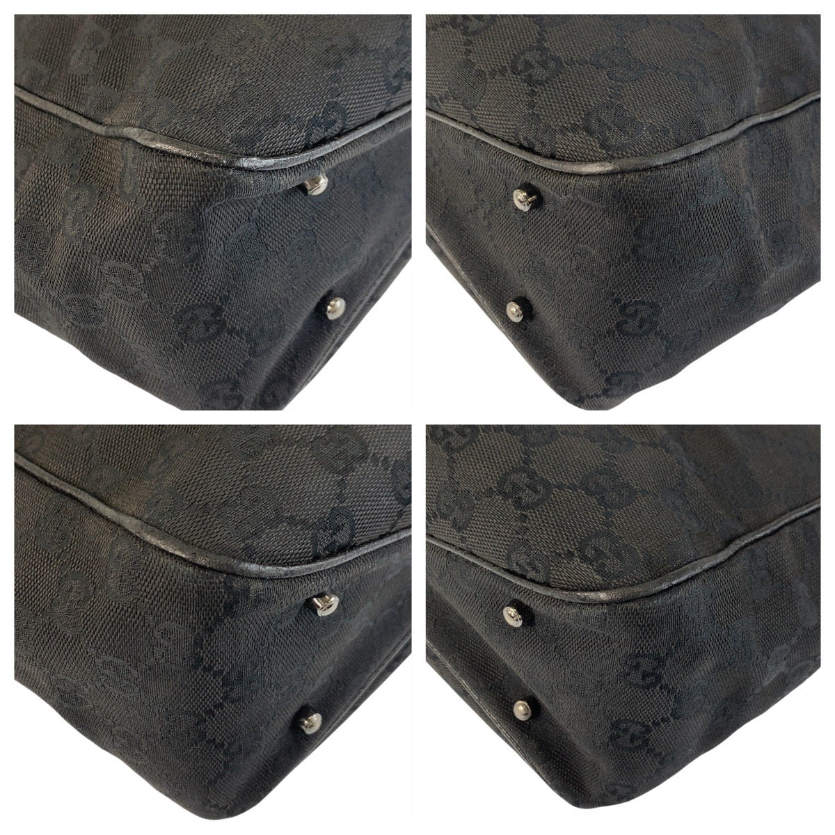 Gucci GG Canvas Leather 2way Bag