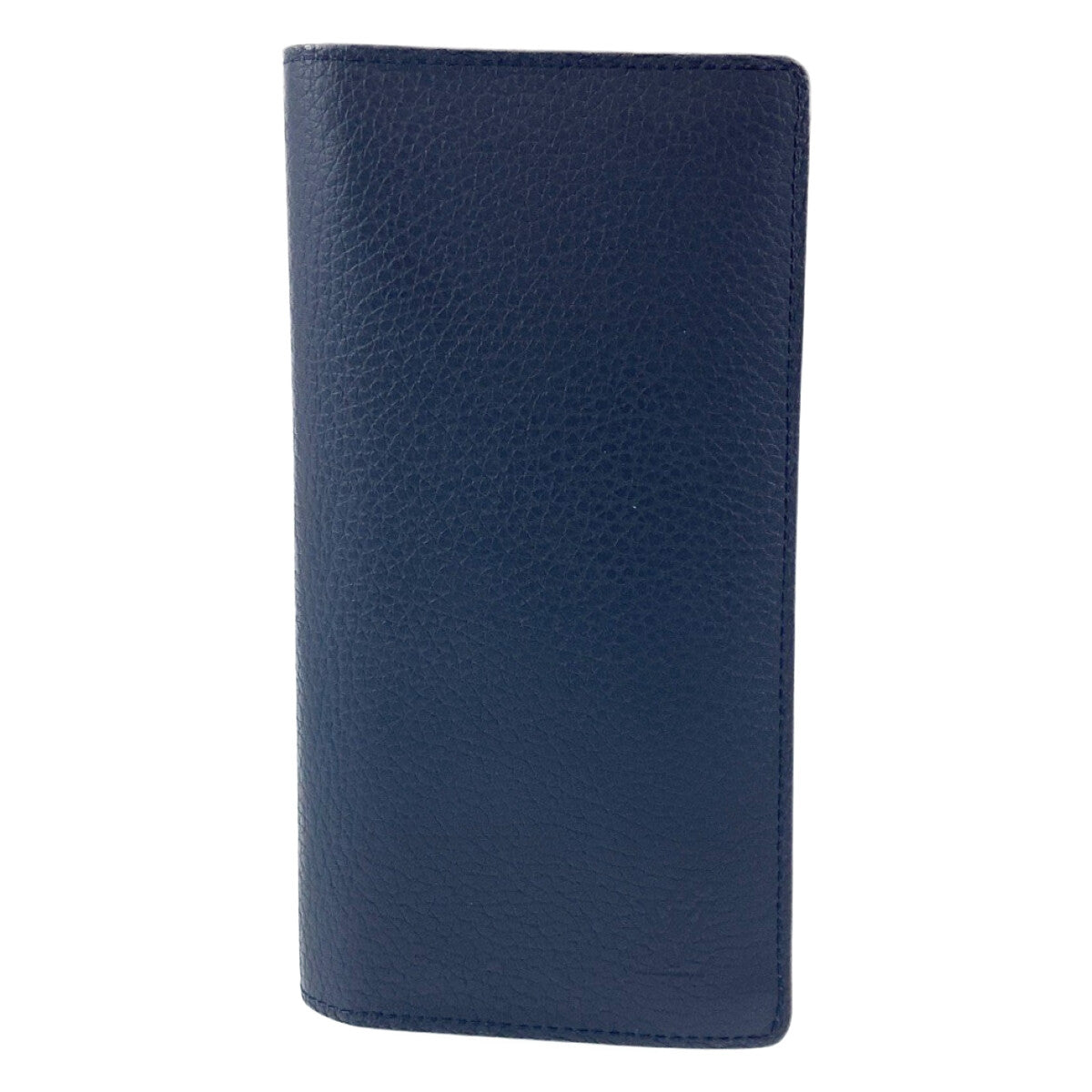LOUIS VUITTON Long Wallet Purse M58818 leather Navy Taurillon Clemence Leather Portefeuille Braza