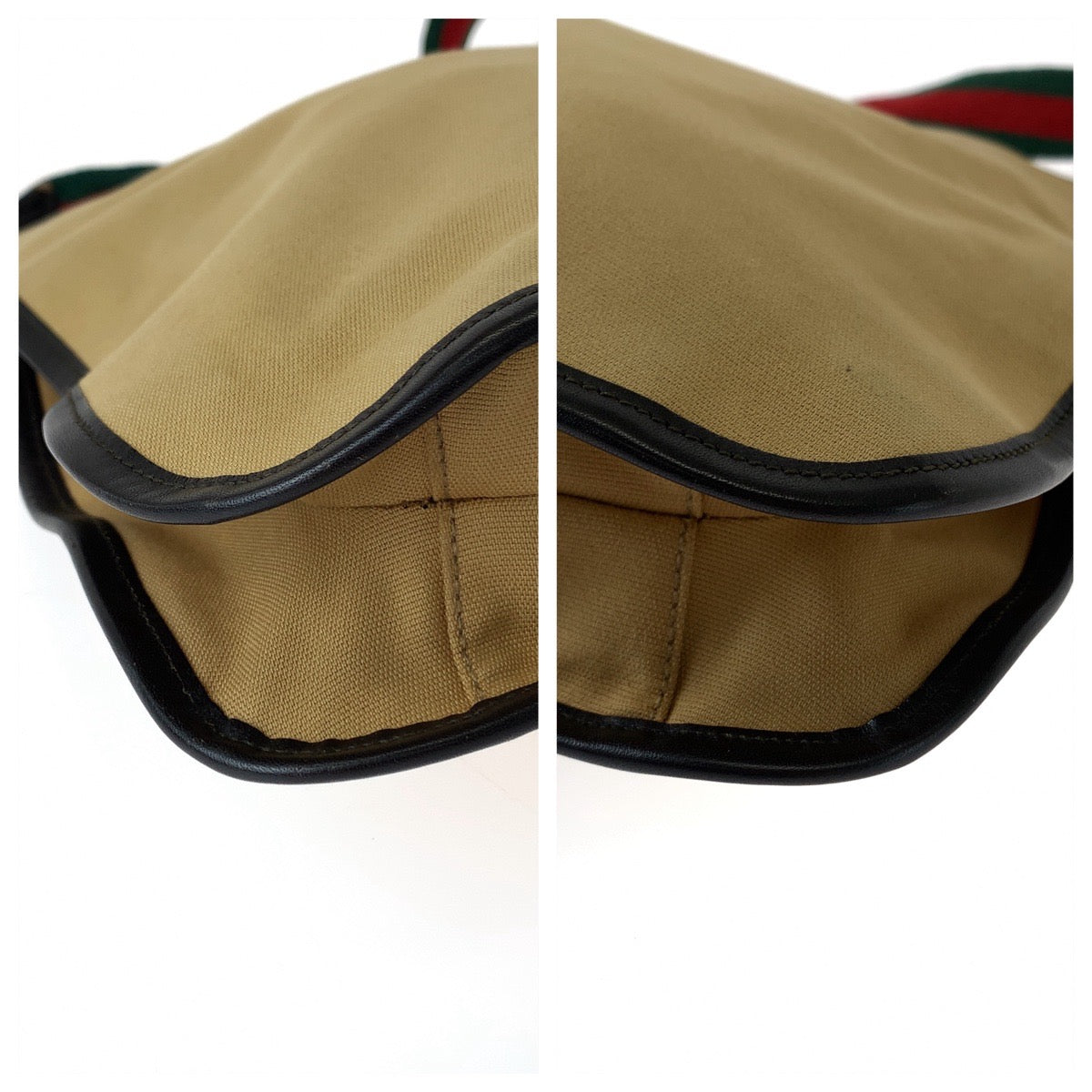 Gucci Sherry Line Canvas Shoulder Bag
