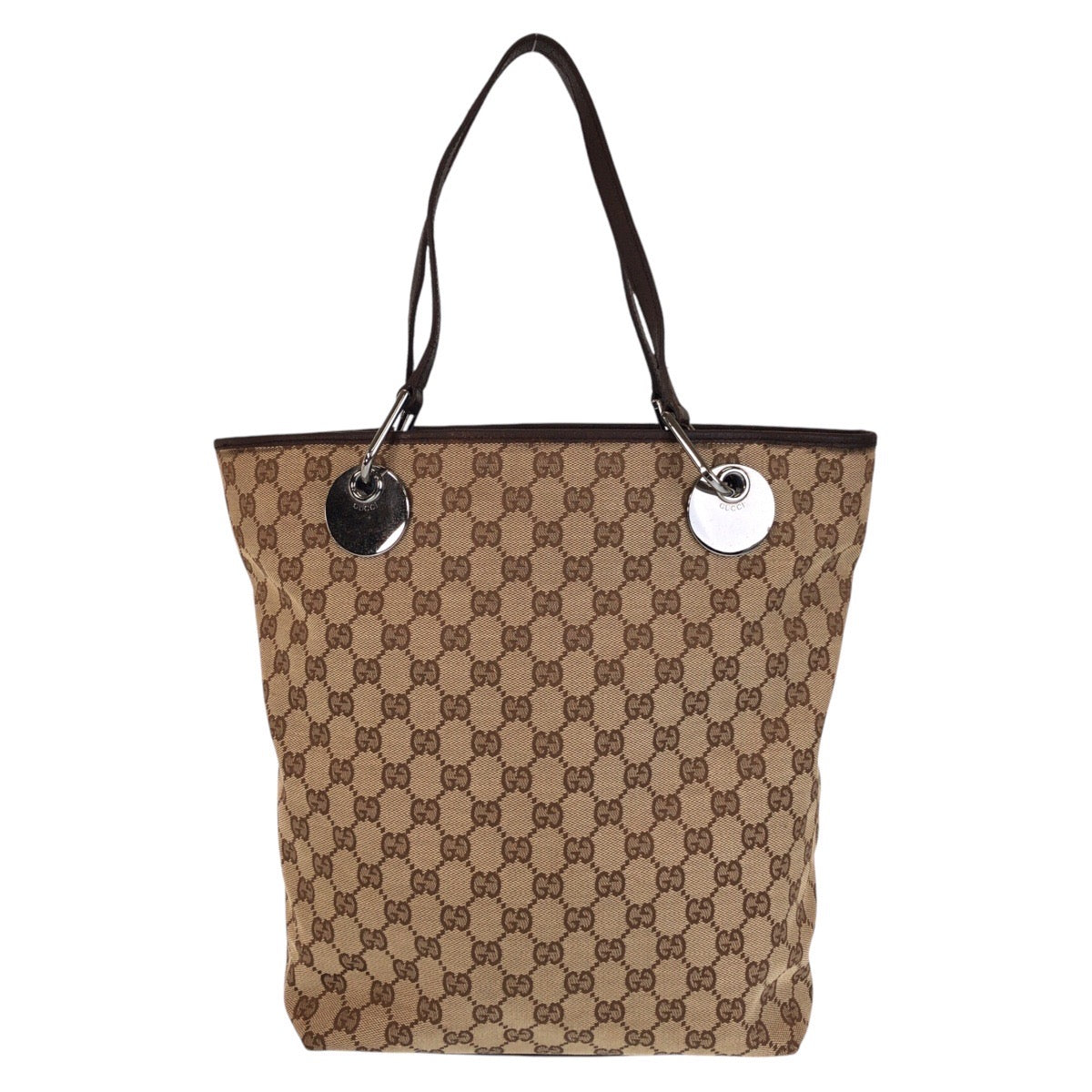 Gucci GG Canvas Leather 2way Bag