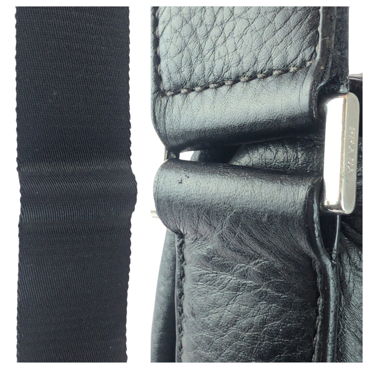 Prada VITELLO PVC Shoulder Bag