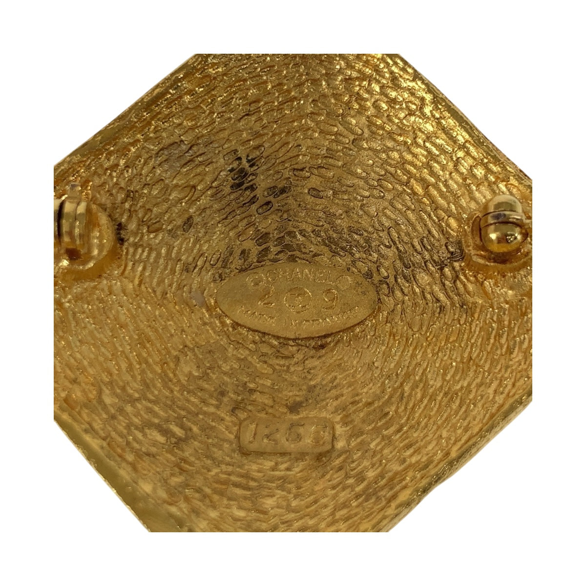 CHANEL Brooch plating gold COCO Mark