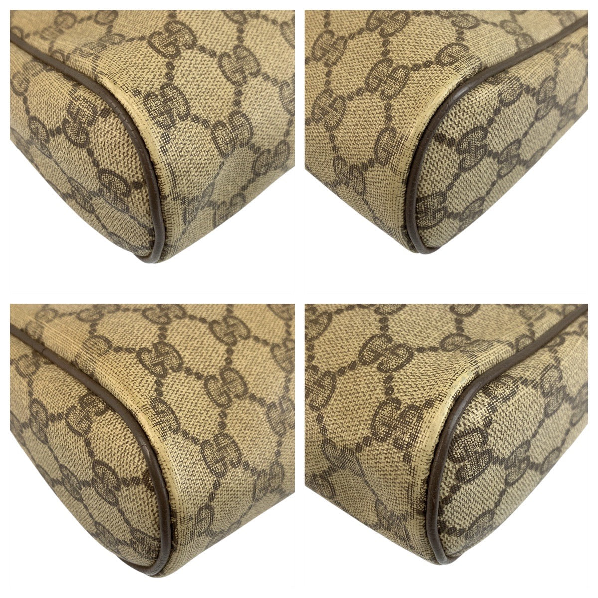 Gucci GG Supreme Canvas Clutch Bag
