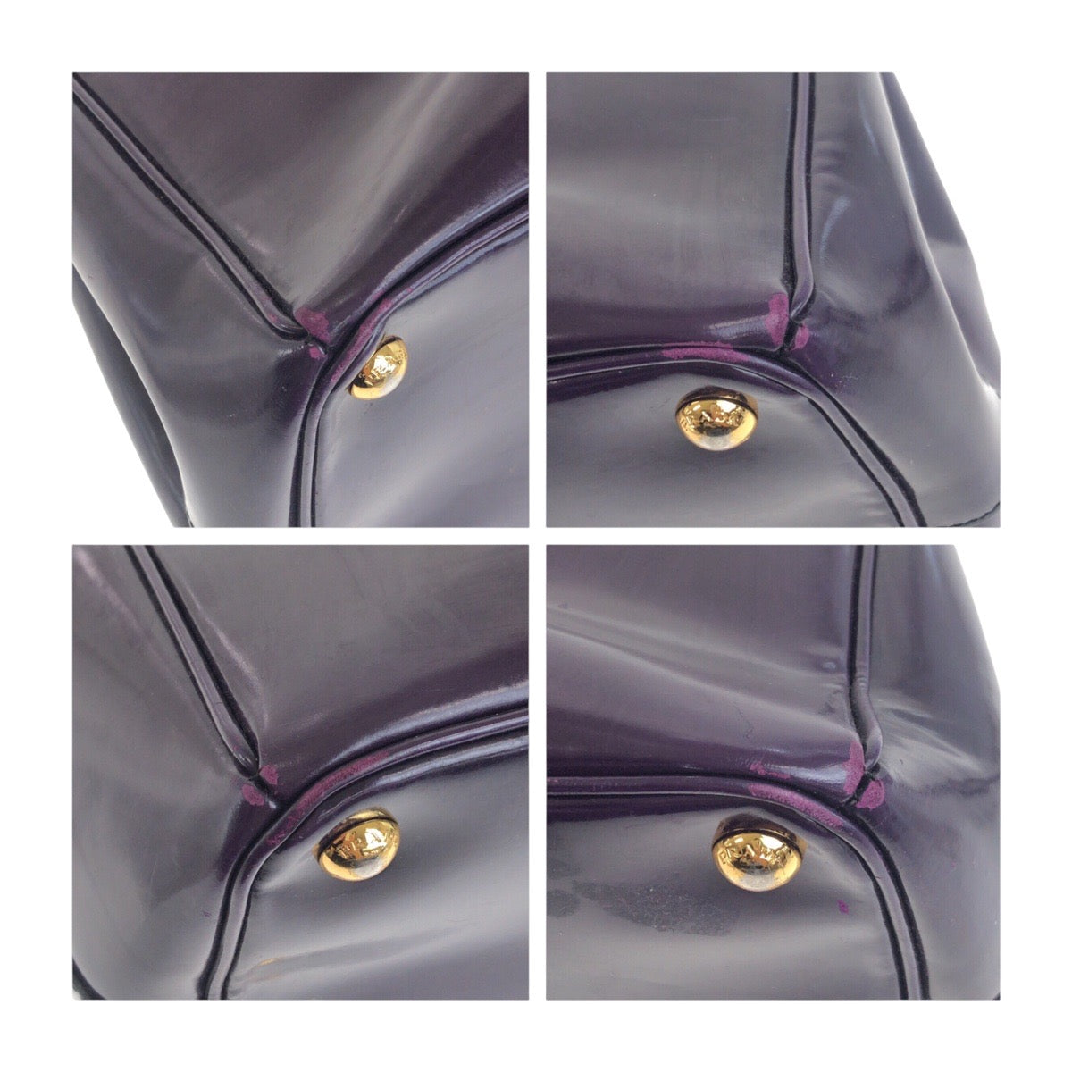Prada Galleria Patent Leather Handbag