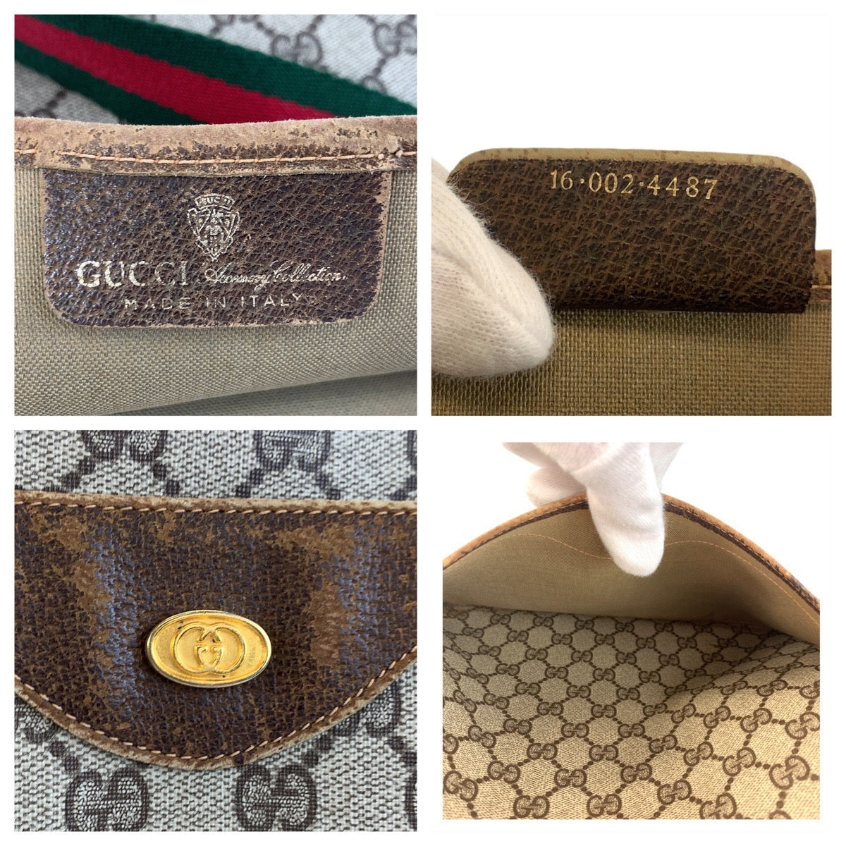 Gucci GG Supreme Canvas 2way Tote Shoulder Bag