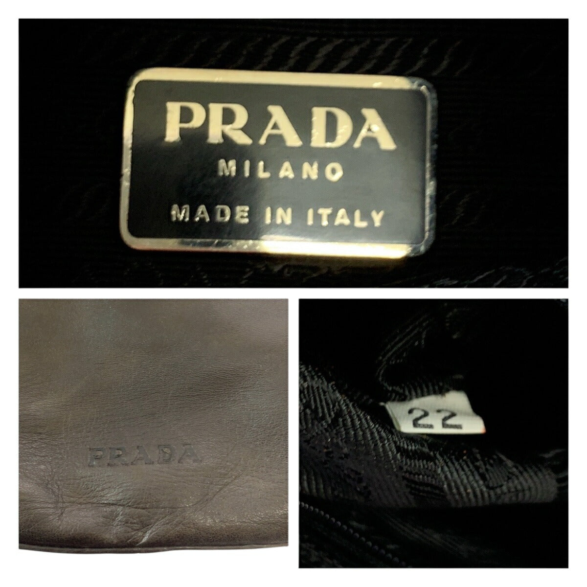 Prada Leather Chain Shoulder Bag