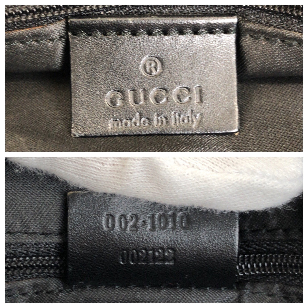 Gucci Bamboo GG Canvas Handbag