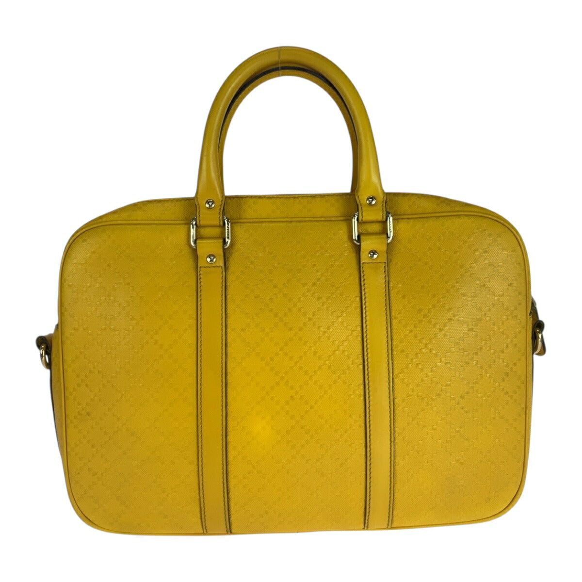 Gucci Diamante Leather 2way Briefcase