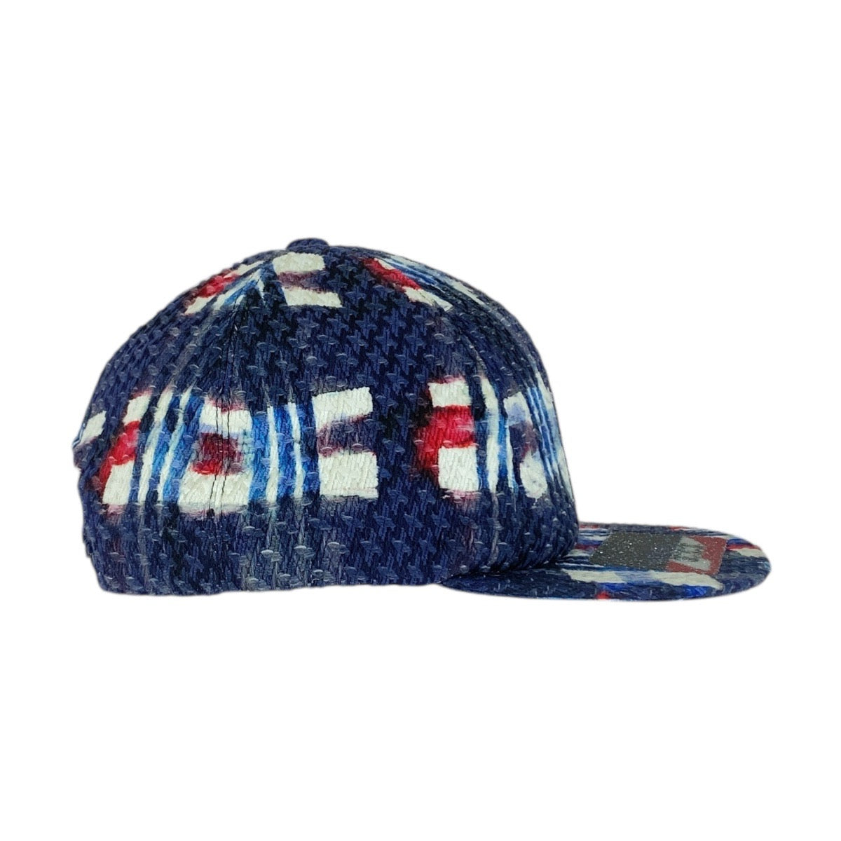CHANEL cap tweed Multicolor Blue White Red COCO Mark No Size (See Description)