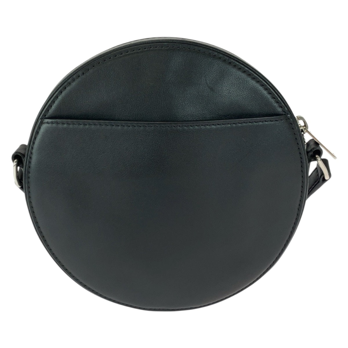 CELINE Shoulder Bag 195883DDJ.38SI leather Black White SilverMetal Dancing Kid Logo studs