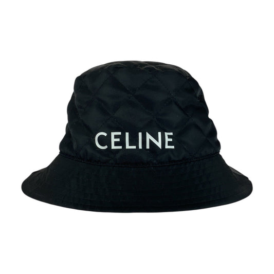 CELINE hat 2AUB0930C Nylon Black black quilting L