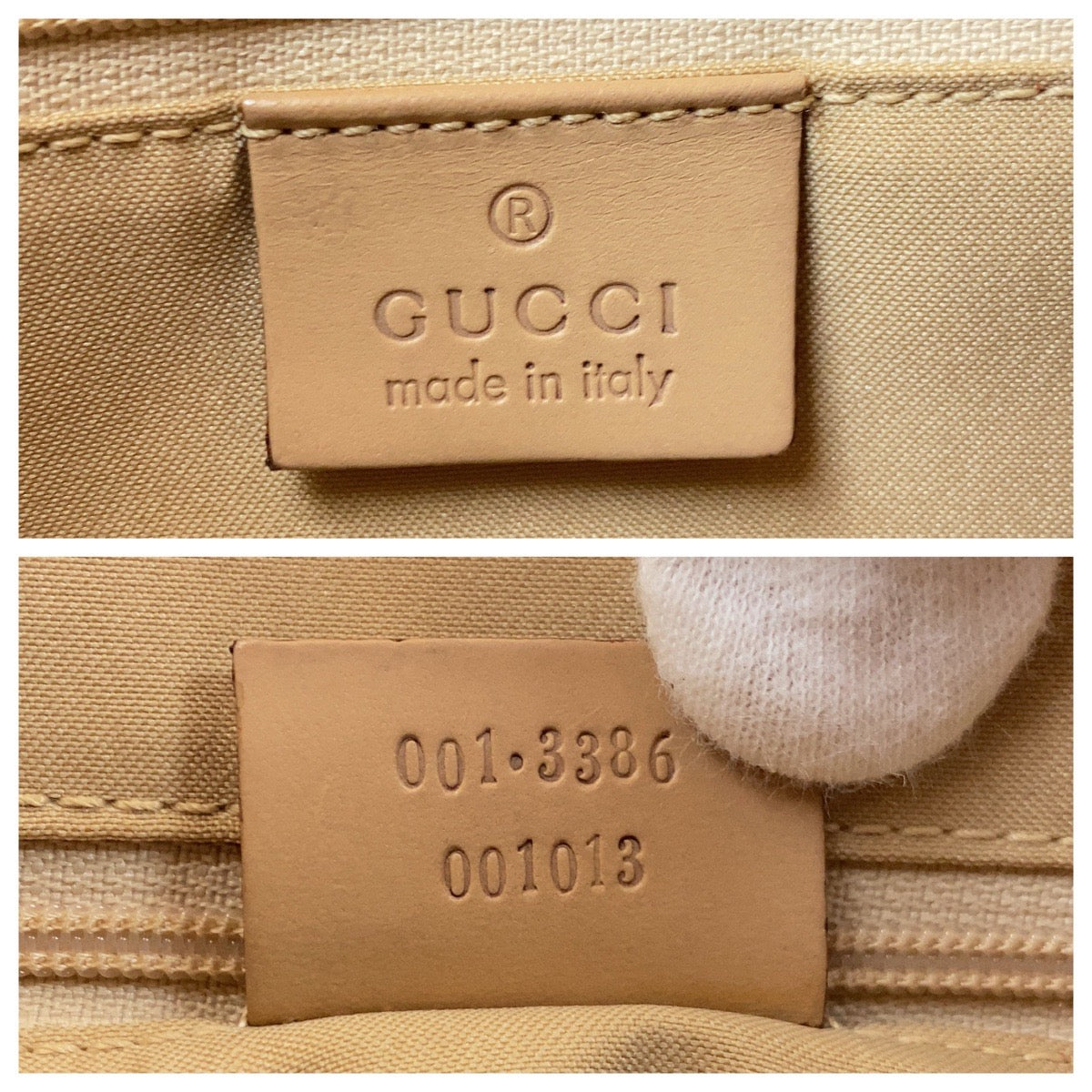 Gucci GG Canvas Leather Shoulder Bag