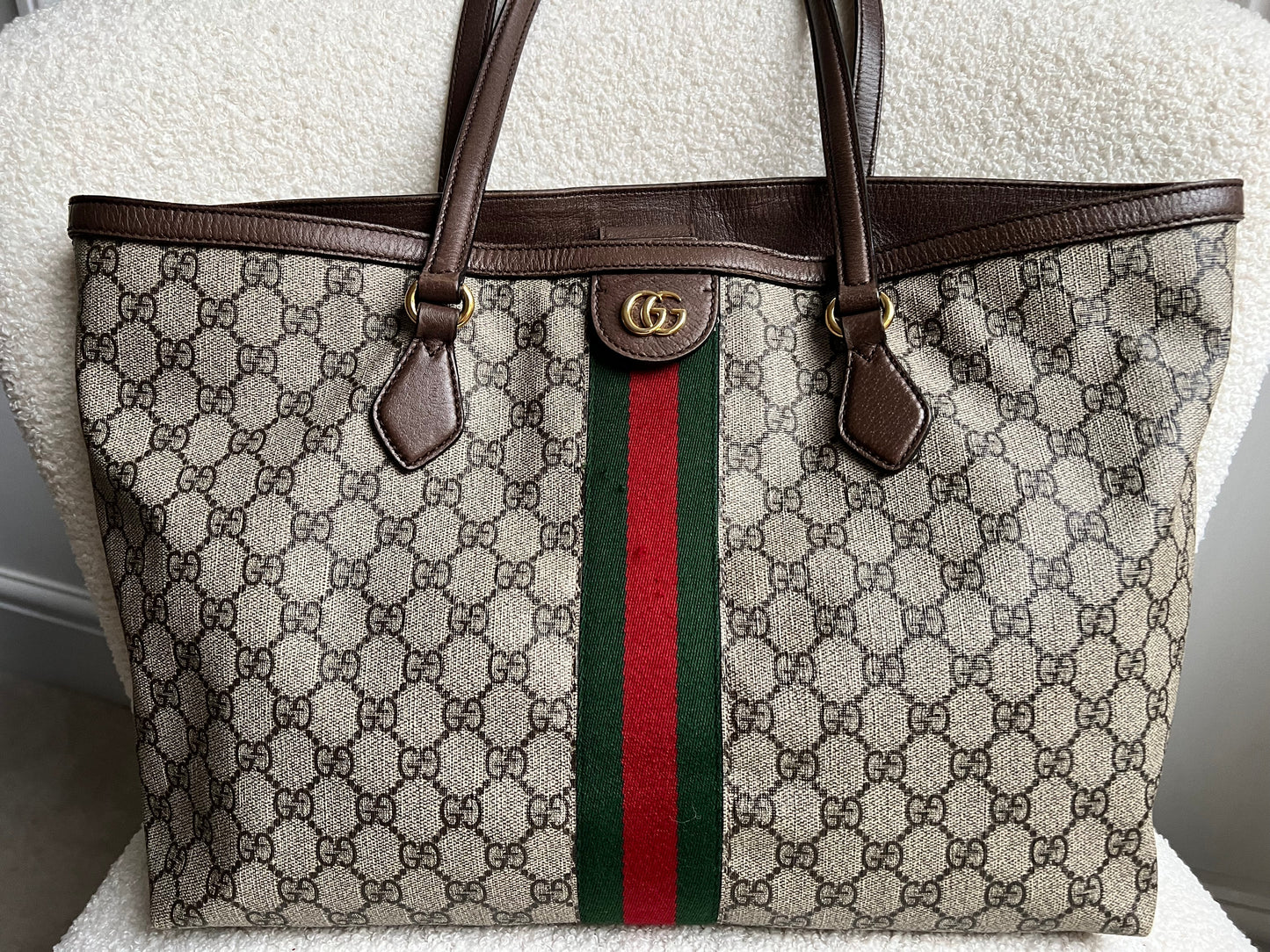 Gucci Ophidia GG Supreme Medium Tote (RRP £1440)