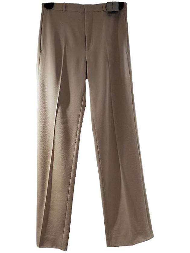 Luxury Balenciaga Trending 2026 Straight Pants Beige