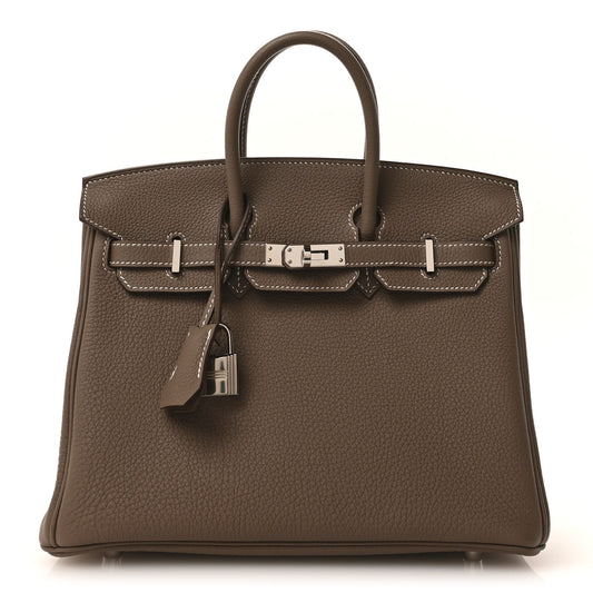 Hermes Togo Birkin 25 Etoupe