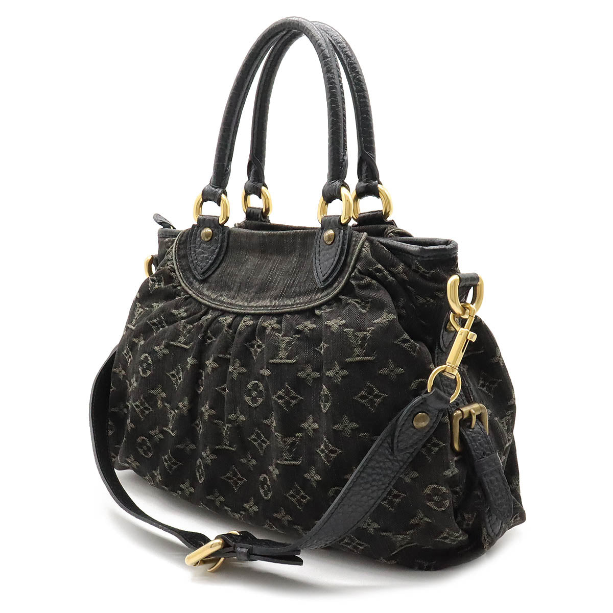 Louis Vuitton Monogrammedenium Neokabi MM Neokavi Bag 2WAY Shoulder Bag Shoulder Noir Black M95351