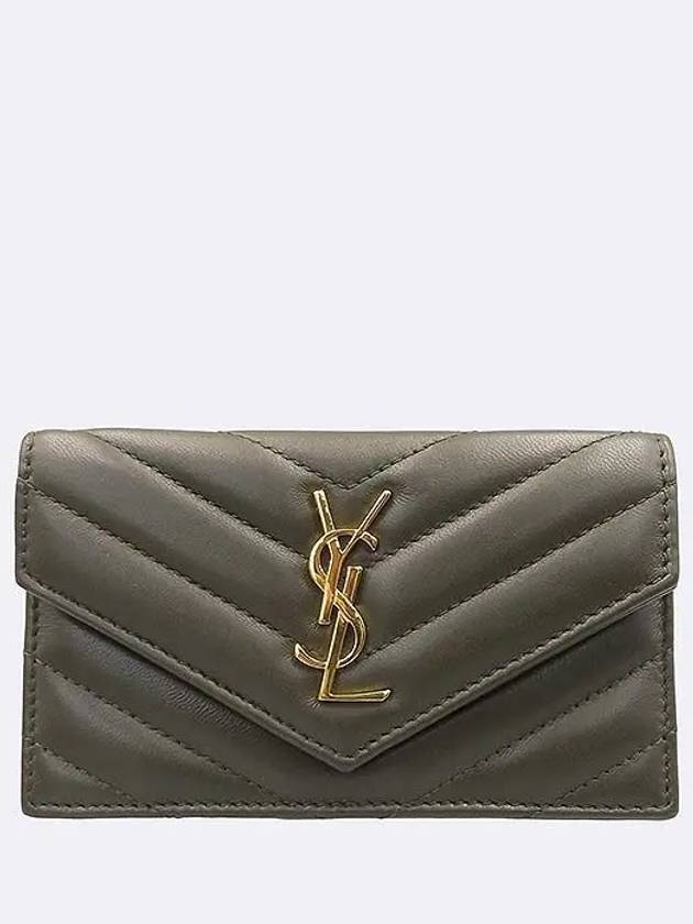 Luxury Saint Laurent Trending 2025 612808 Card business wallet