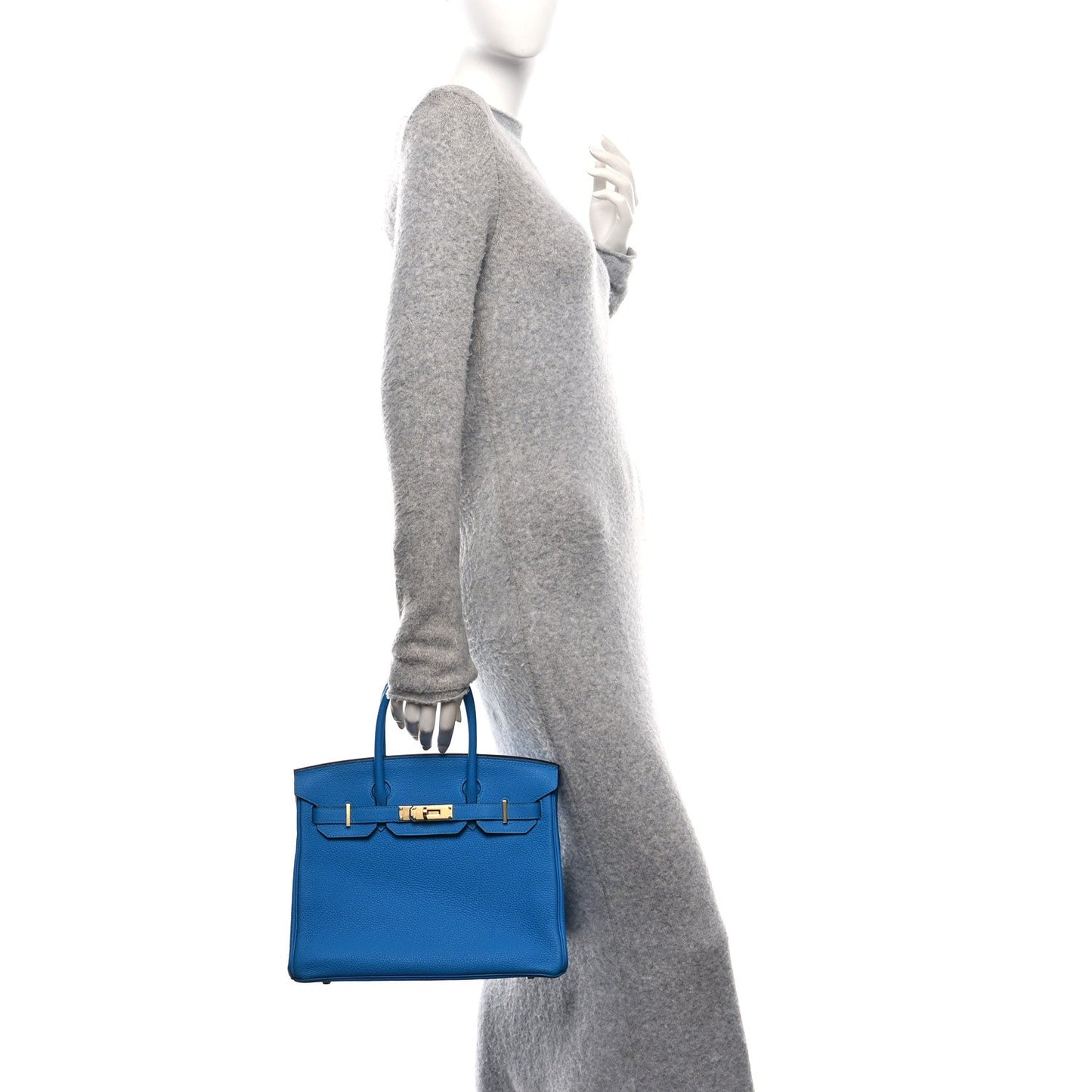 Hermes Togo Birkin 30 Bleu Zanzibar