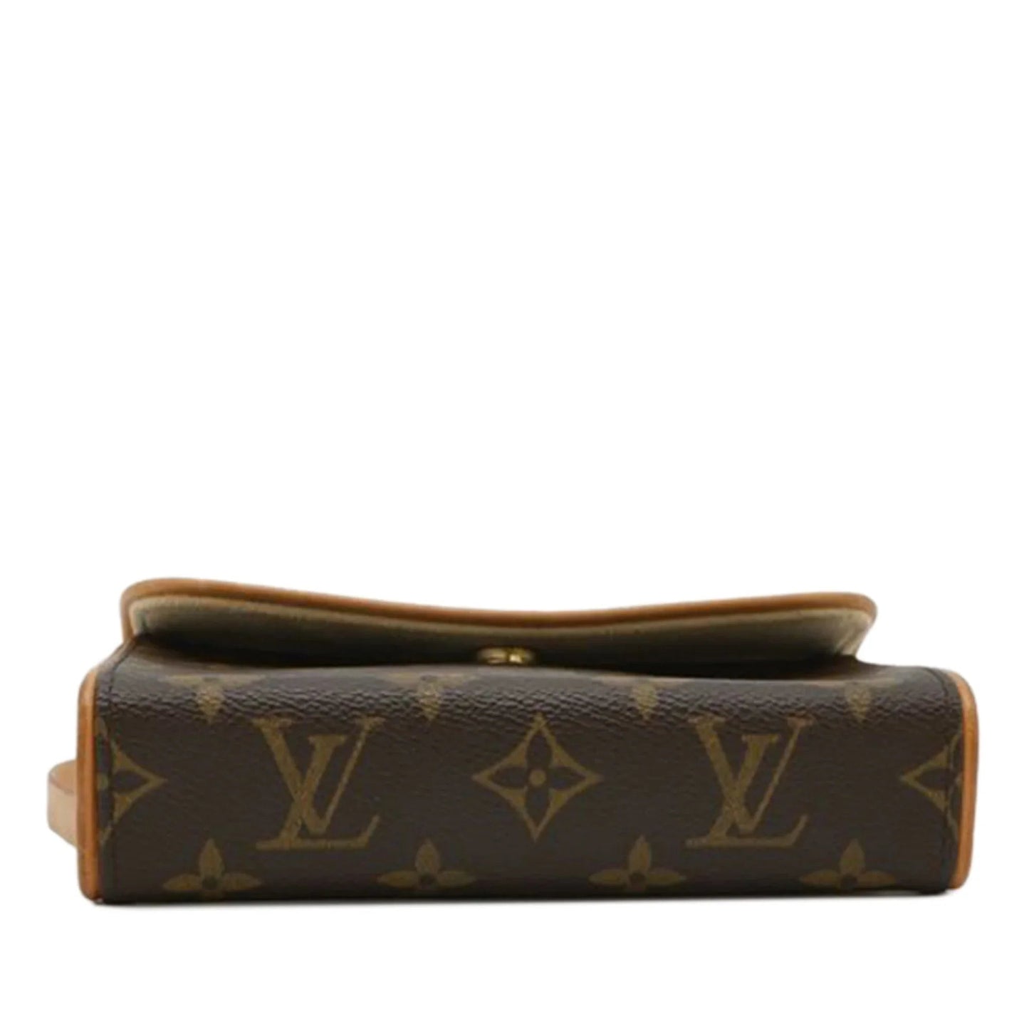 Brown Louis Vuitton Monogram Pochette Florentine Belt Bag
