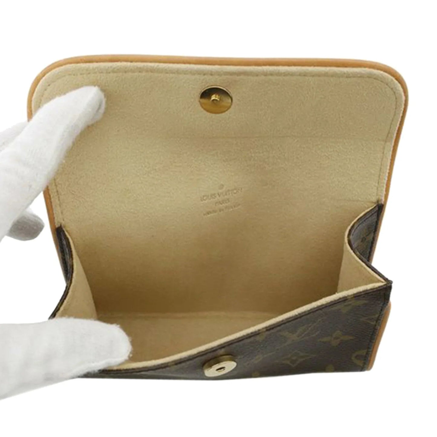 Brown Louis Vuitton Monogram Pochette Florentine Belt Bag