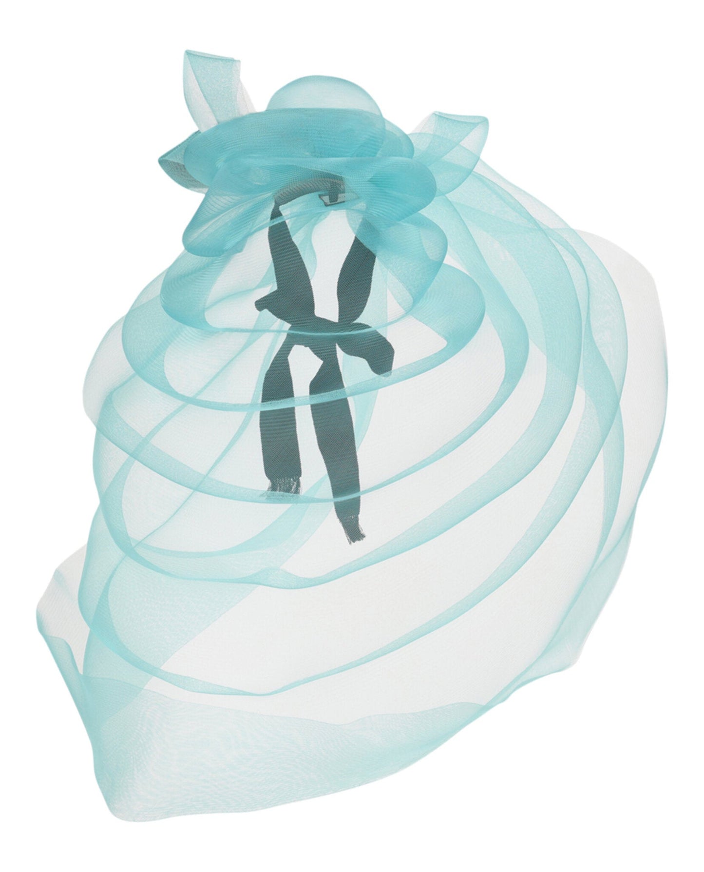 Gucci Womens Cascading Mesh Fascinator