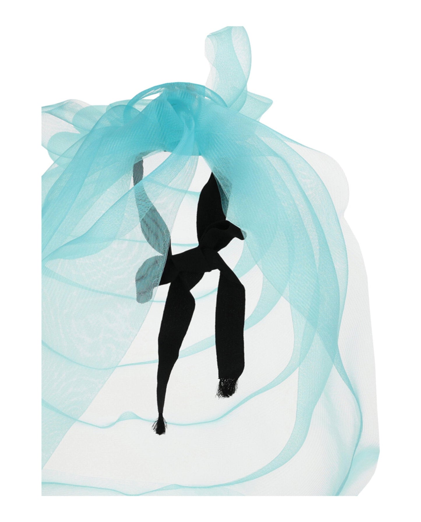 Gucci Womens Cascading Mesh Fascinator
