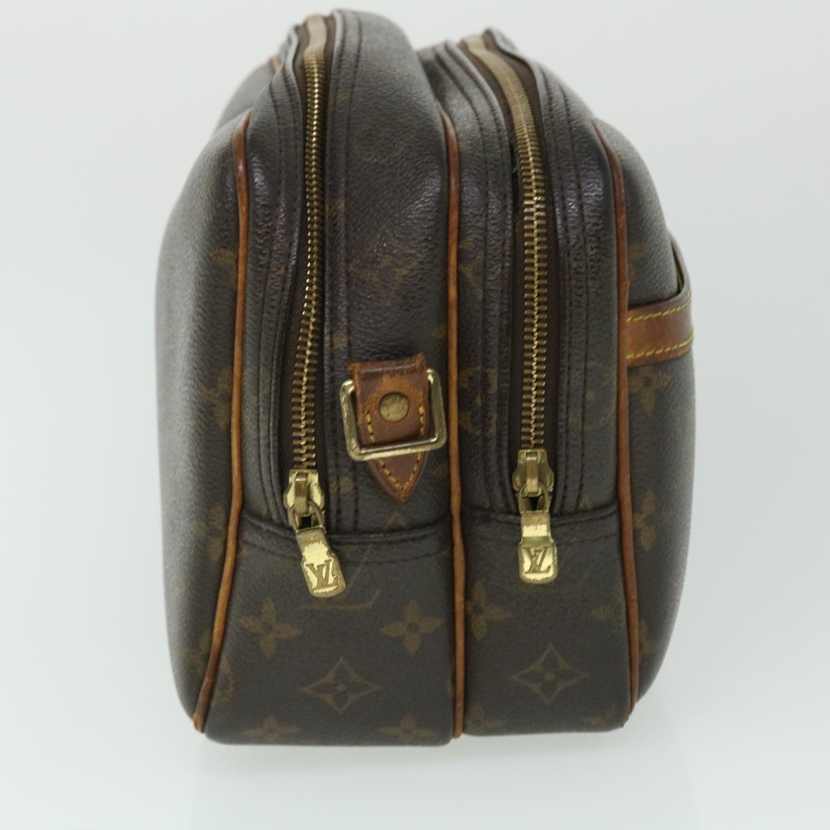 LOUIS VUITTON Monogram Reporter PM Shoulder Bag LV Auth