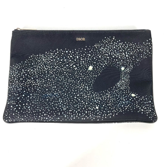 Dior Clutch bag Nylon black PETER DOIG PETER DOIG logo mens