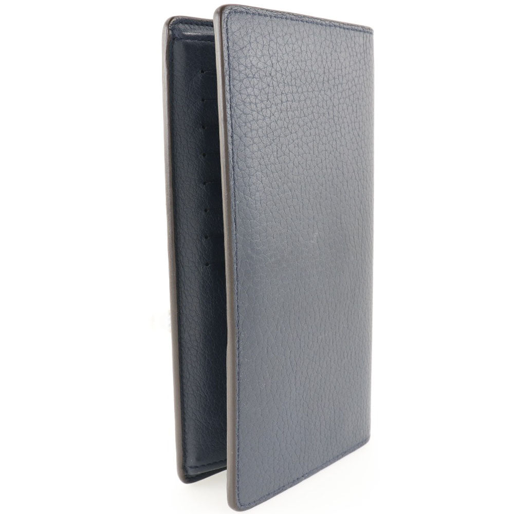 LOUIS VUITTON Long Wallet Purse M58818 Taurillon Clemence Navy blue Parnasea Portefeuille Blaza mens