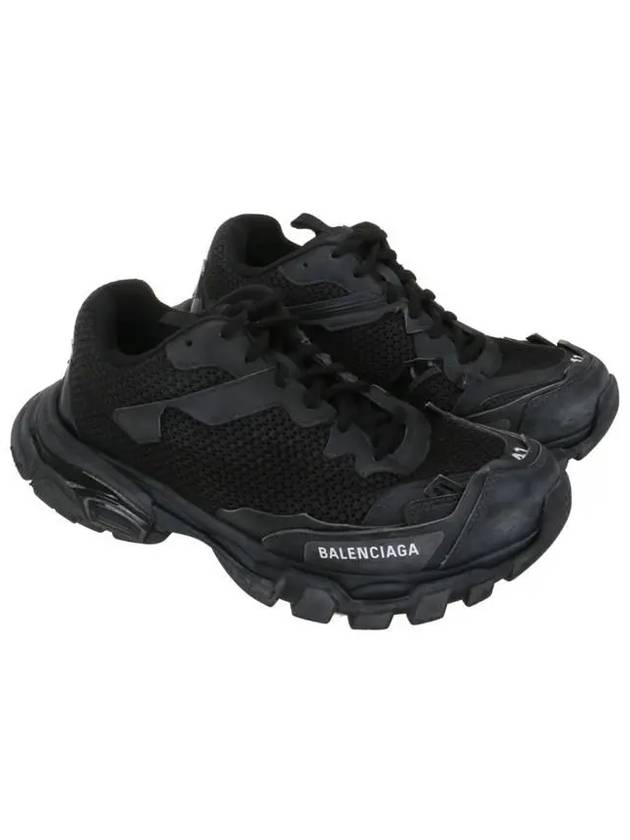 Luxury Balenciaga Trending 2026 Track 3 Low-Top Sneakers Black