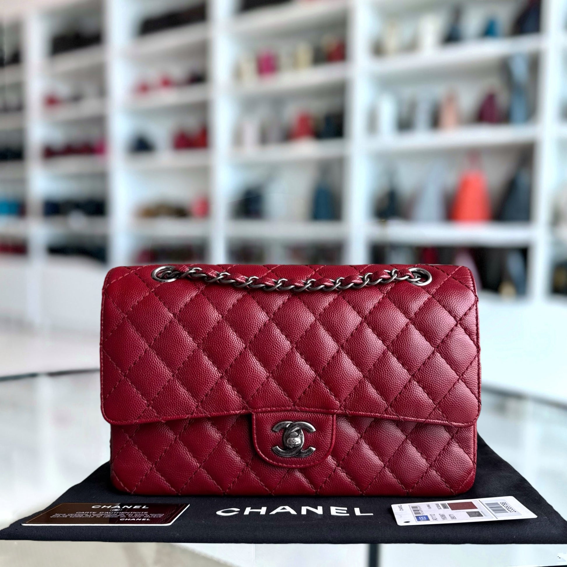 Chanel Classic Flap Medium Shoulder Bag - EworeBags