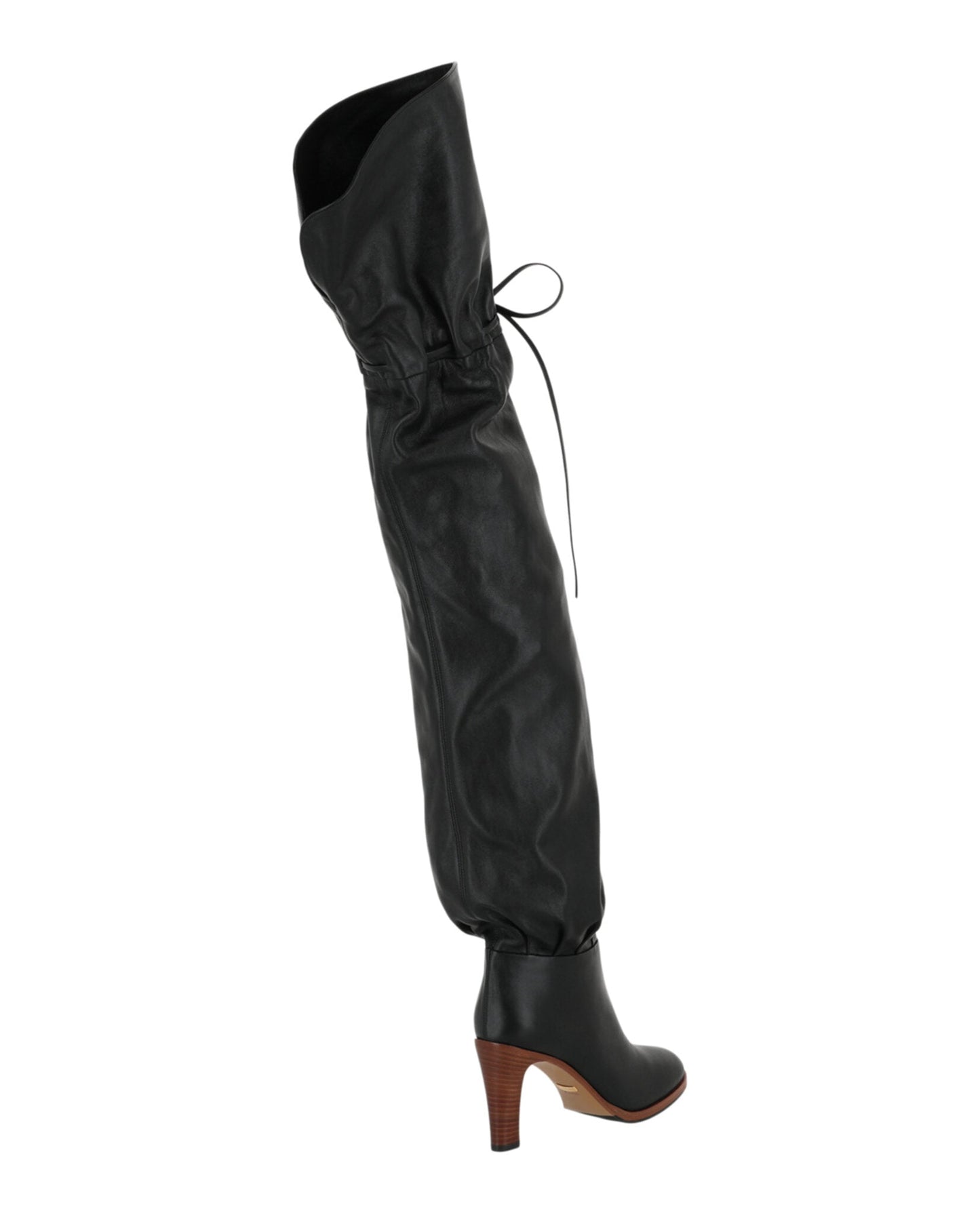 Gucci Womens Deauville Cinched Over-the-Knee Boots