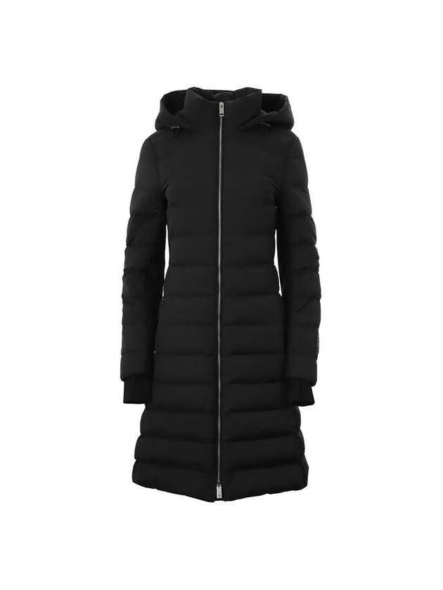 Luxury Burberry WoMen's New Bridge Down Long Padding Black