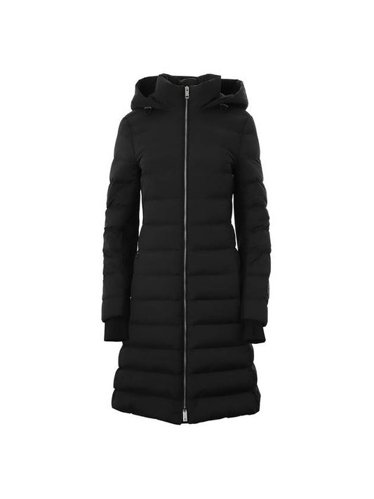 Luxury Burberry WoMen's New Bridge Down Long Padding Black