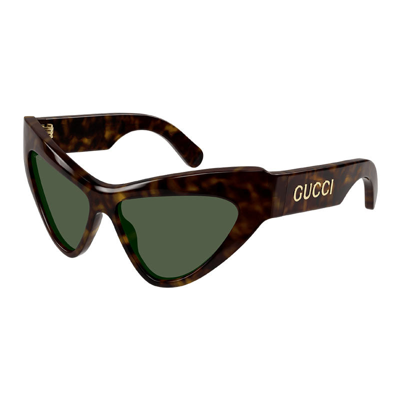 Gucci Sunglasses Cat Eye Full Rim, Black Frame and Grey Lens GG1294S001