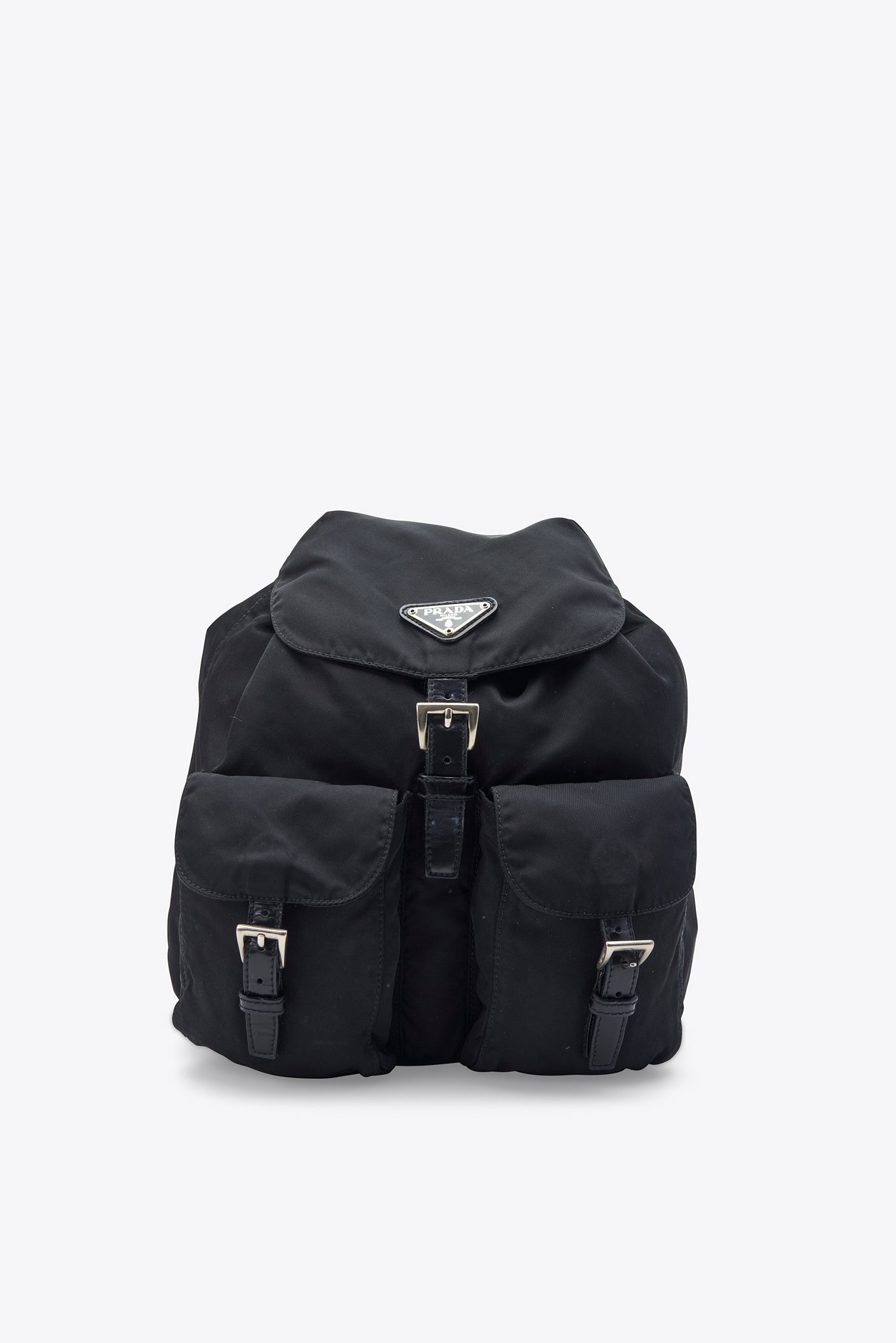 Prada Nylon Small Backpack - Black