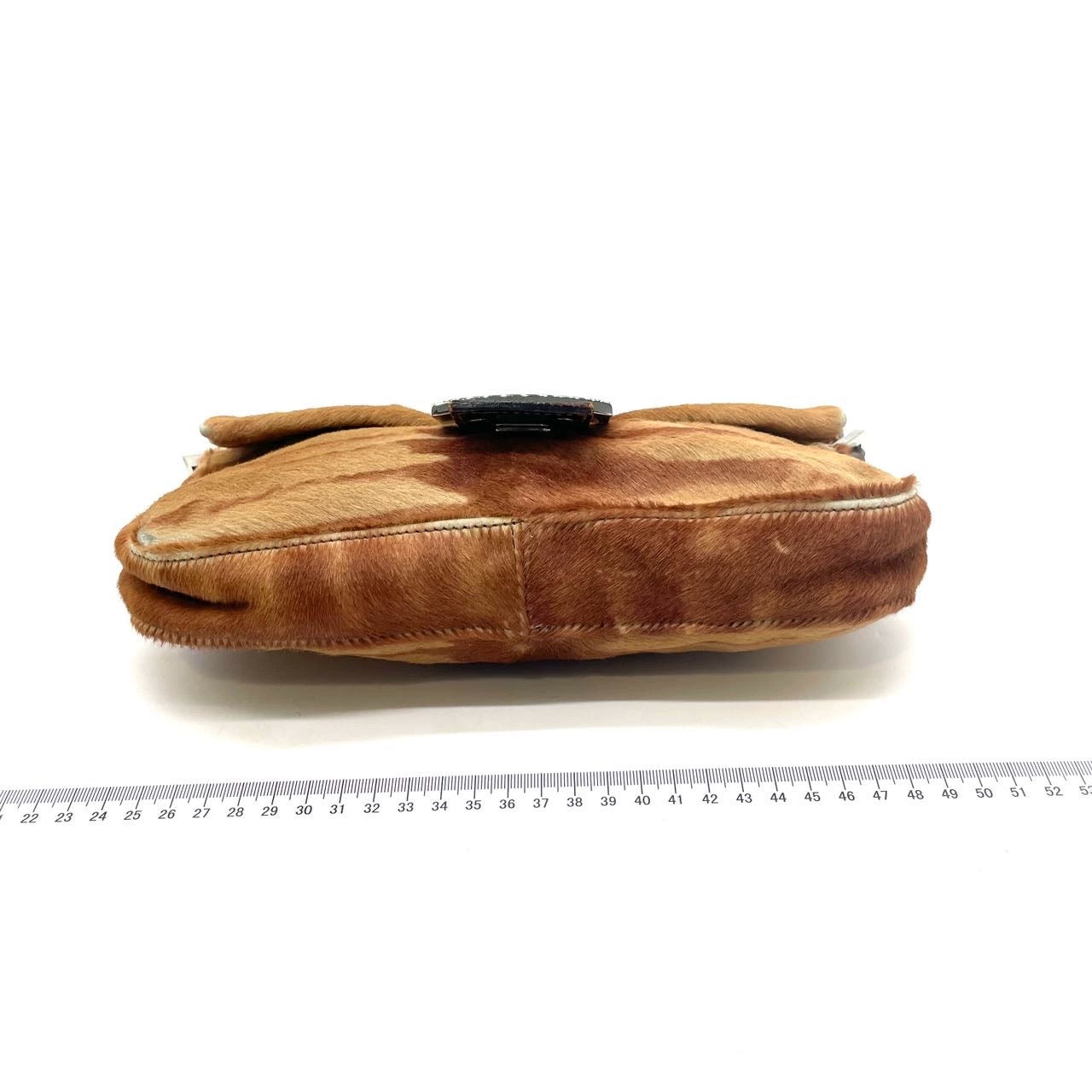 Fendi Baguette Pony-style Calfskin Leather Zebra Print
