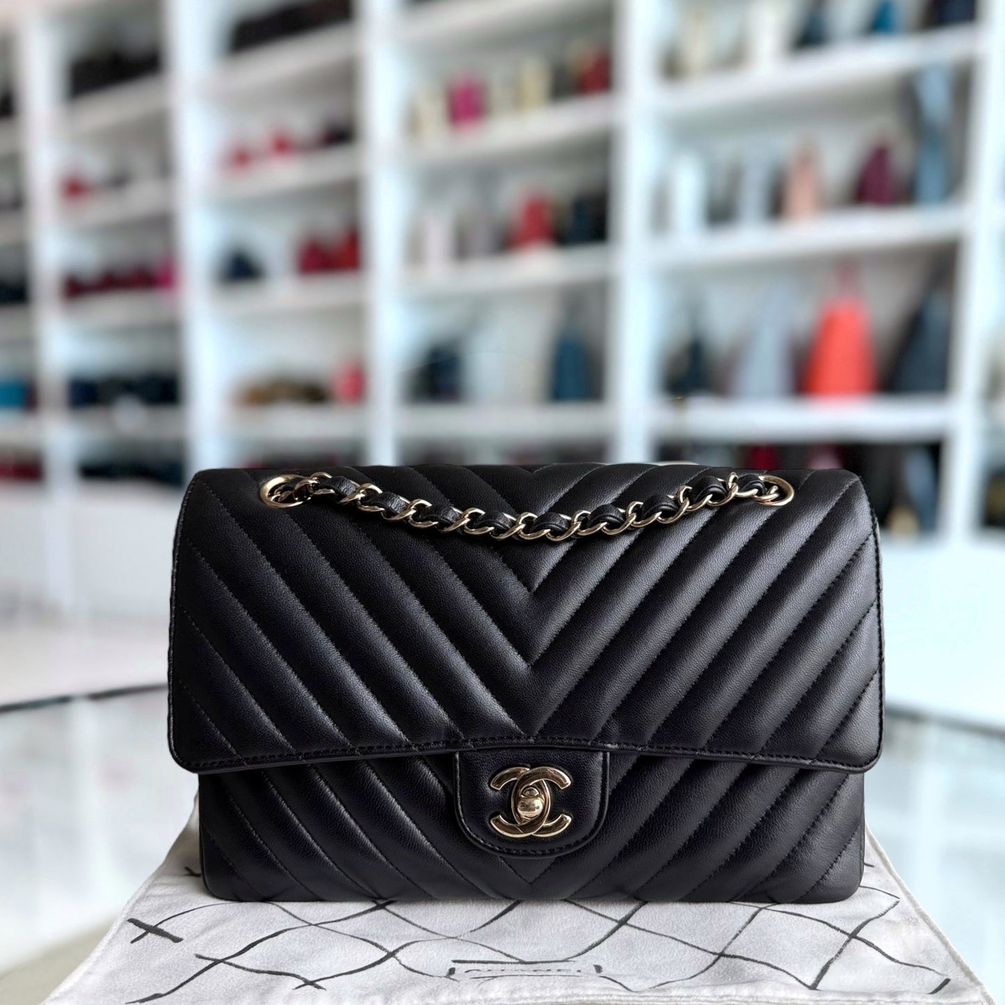 Chanel Classic Flap Medium Shoulder Bag - EworeBags