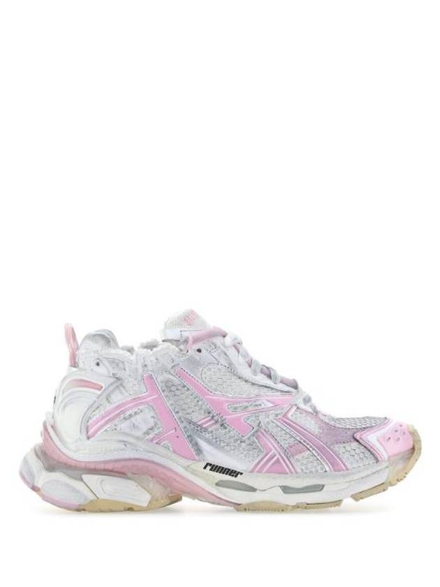 Luxury Balenciaga Trending 2026 Runner Low Top Sneakers White Pink
