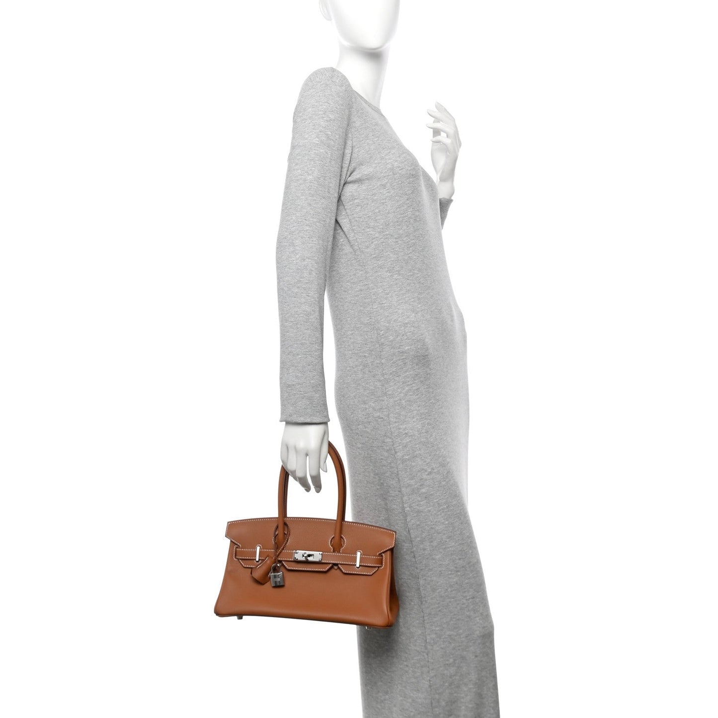 Hermes Evercolor Shoulder Birkin Light 29 Gold