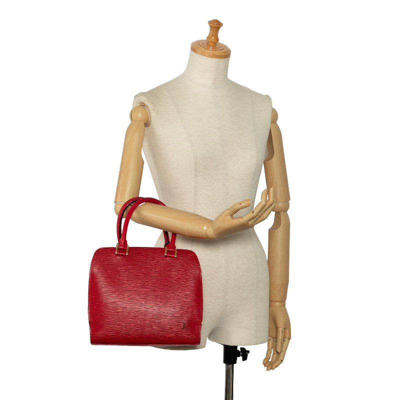 Louis Vuitton Epic Punch Handbag M52057 Castilian Red Leather  Louis Vuitton