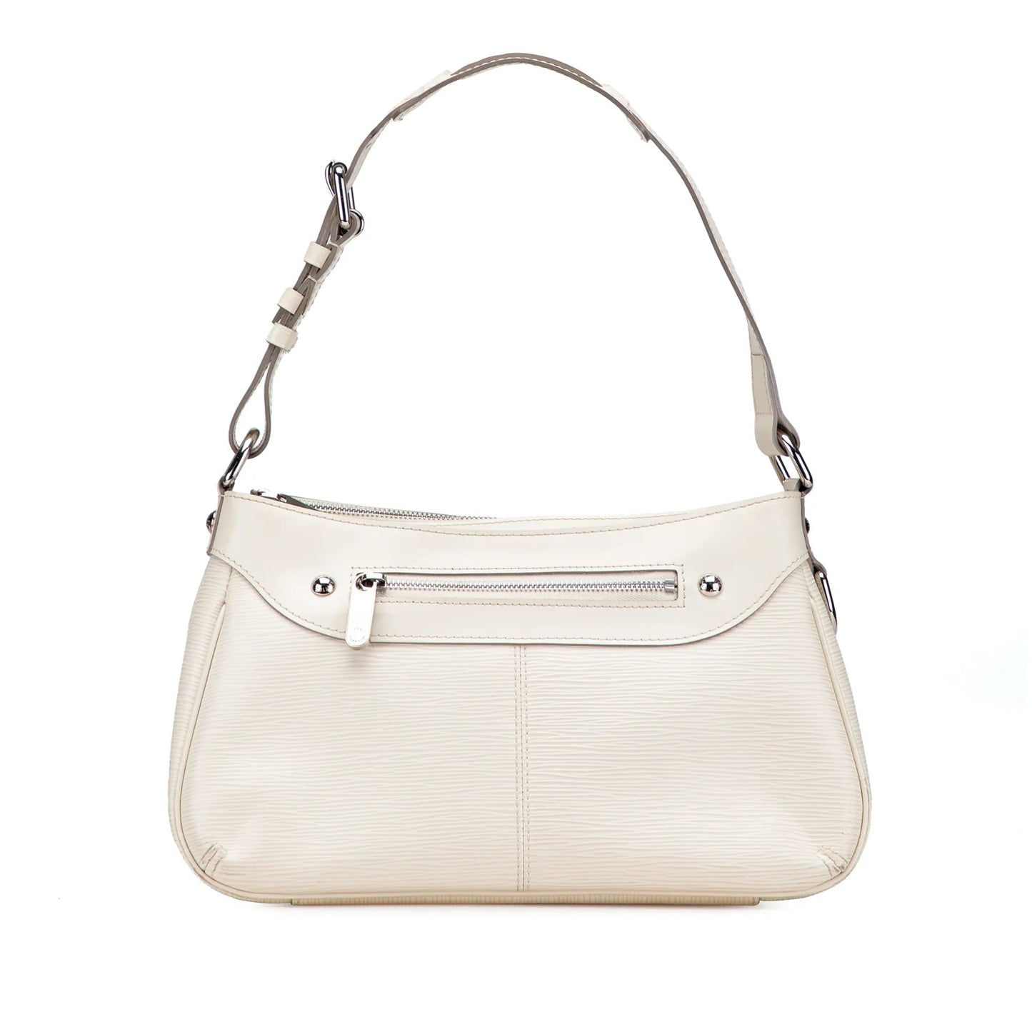 White Louis Vuitton Epi Turenne PM Shoulder Bag