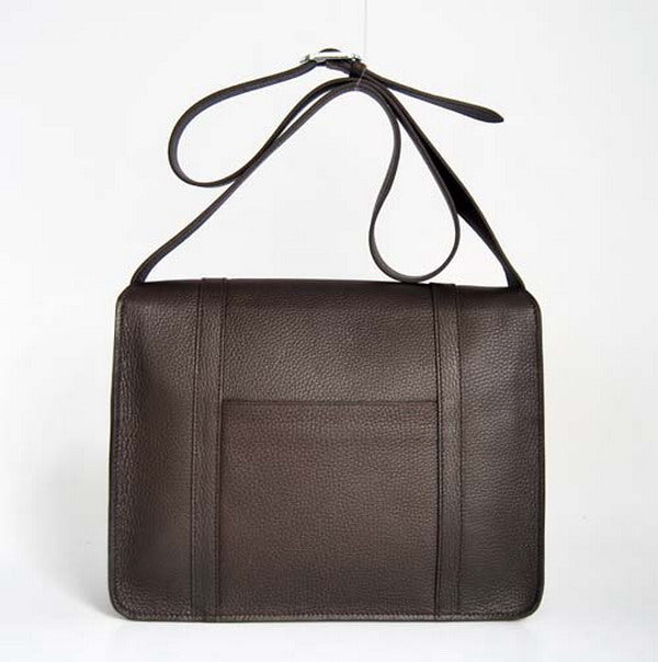 Luxury Hermes Steve 92111 Ladies Shoulder Bag Black