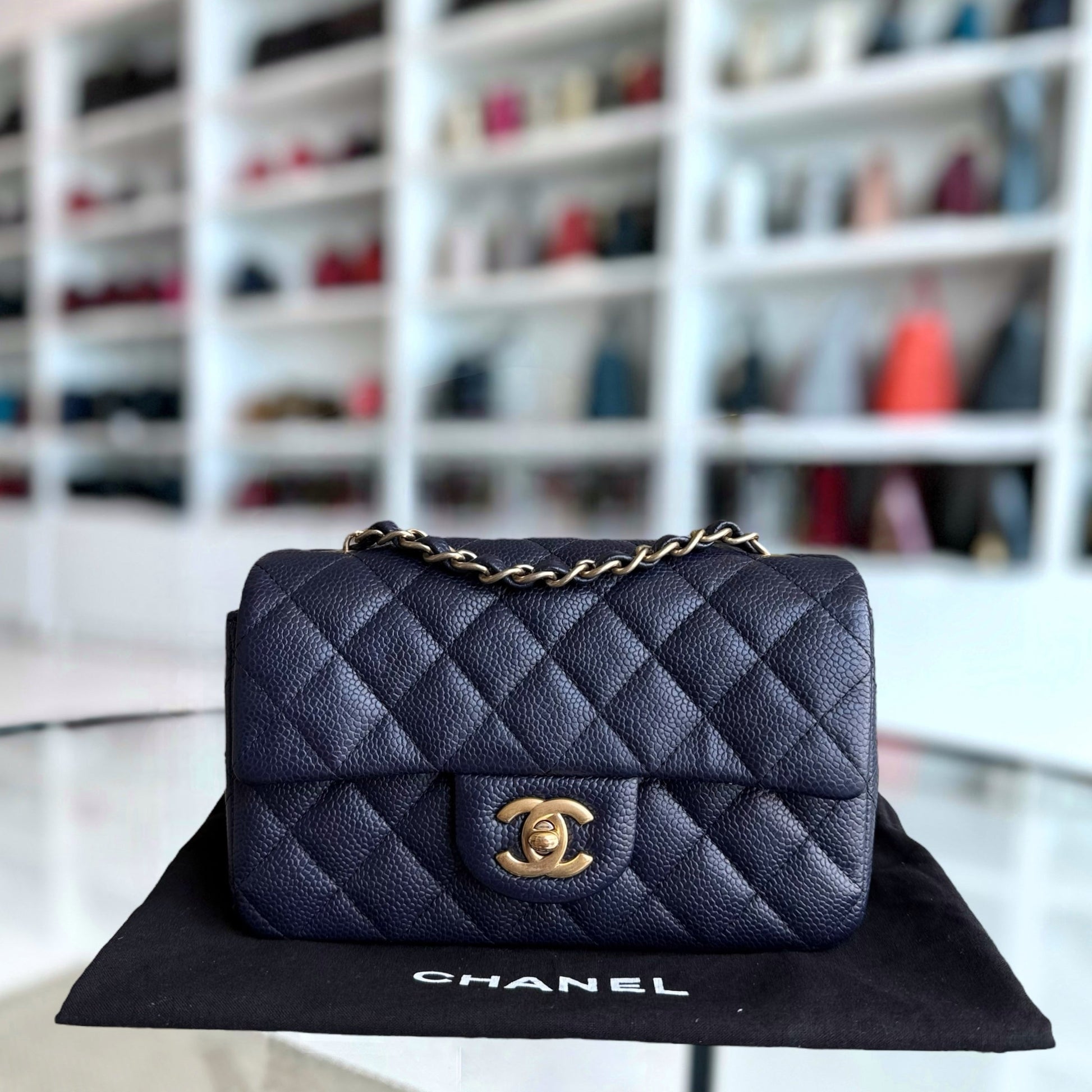 Chanel Classic Flap Mini Shoulder Bag - EworeBags