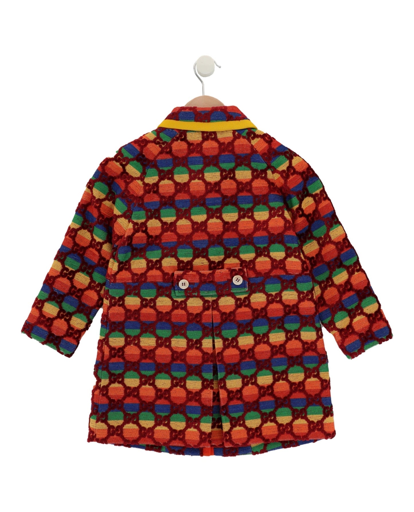 Gucci Unisex-Child GG Supreme Embroidered Coat