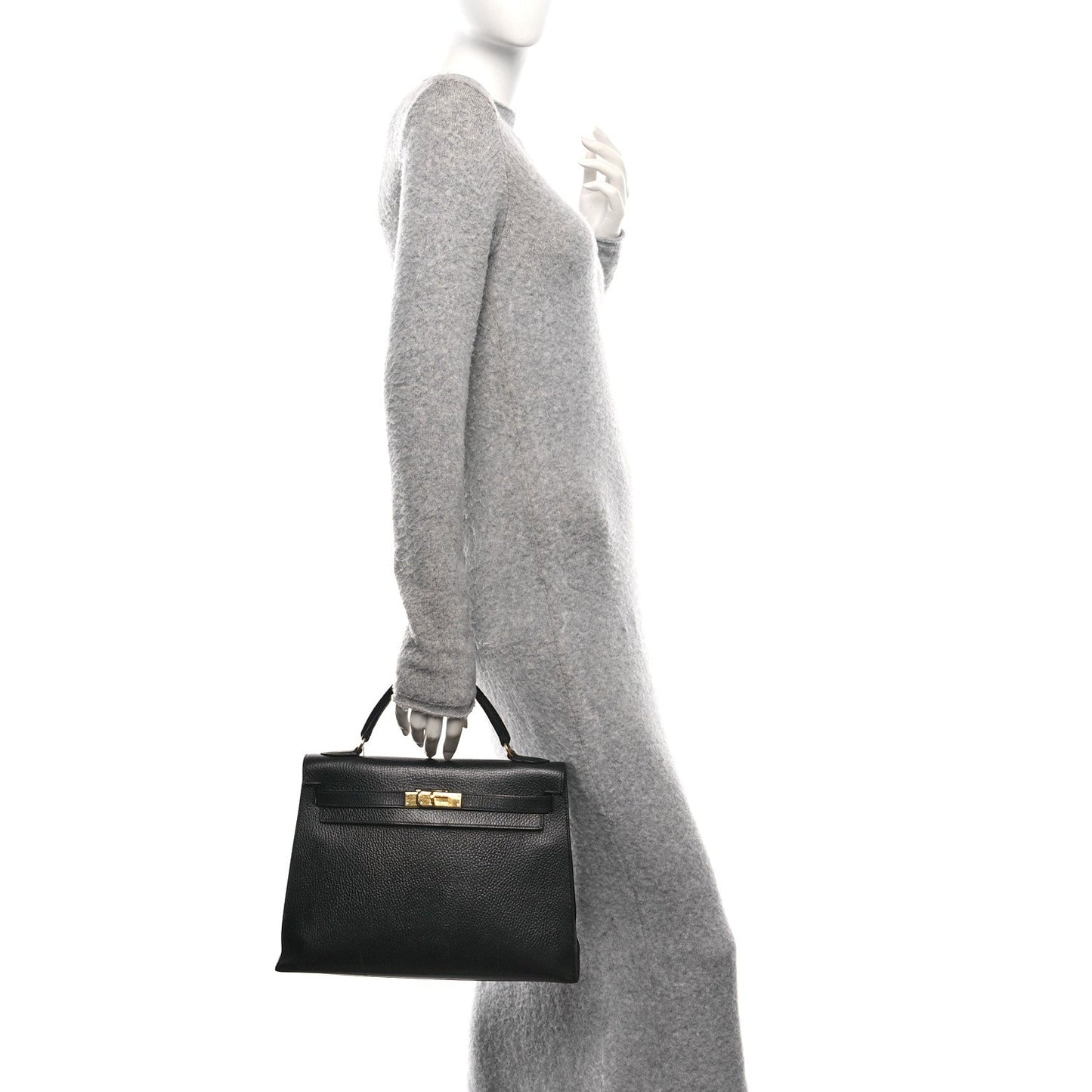 Hermes Ardennes Kelly Sellier 32 Black