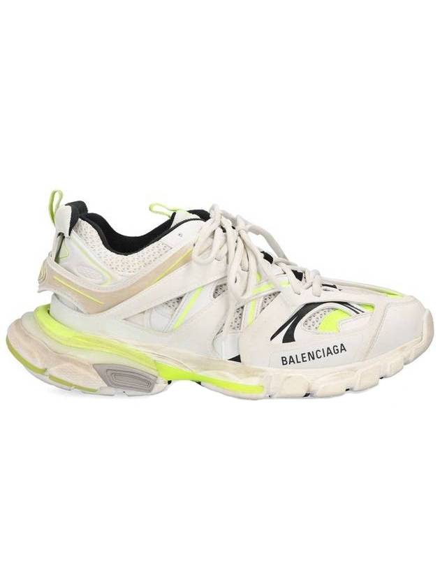 Luxury Balenciaga Trending 2026 Track Low Top Sneakers Fluo Yellow White
