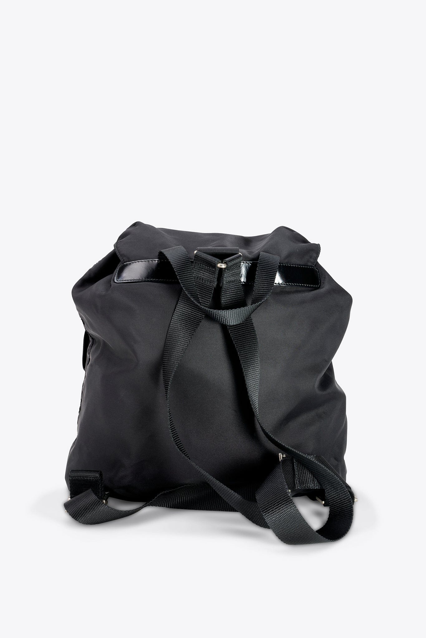 Prada Nylon Large Backpack - Black