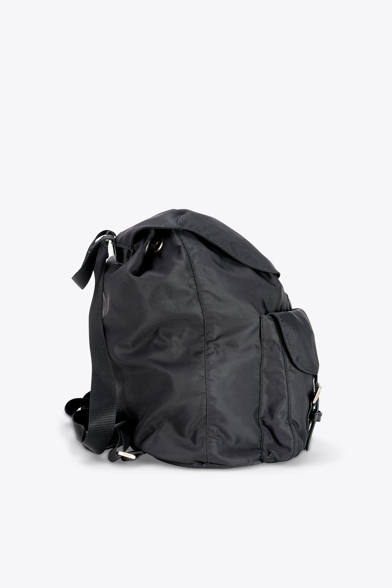 Prada Nylon Large Backpack - Black