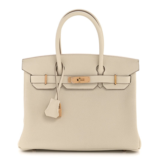Hermes Togo Birkin 30 Craie